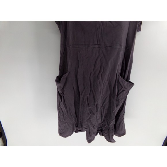 NINE WEST Purple Dress Size 14 Cap Sleeve front Pockets back zipper - Picture 2 of 9